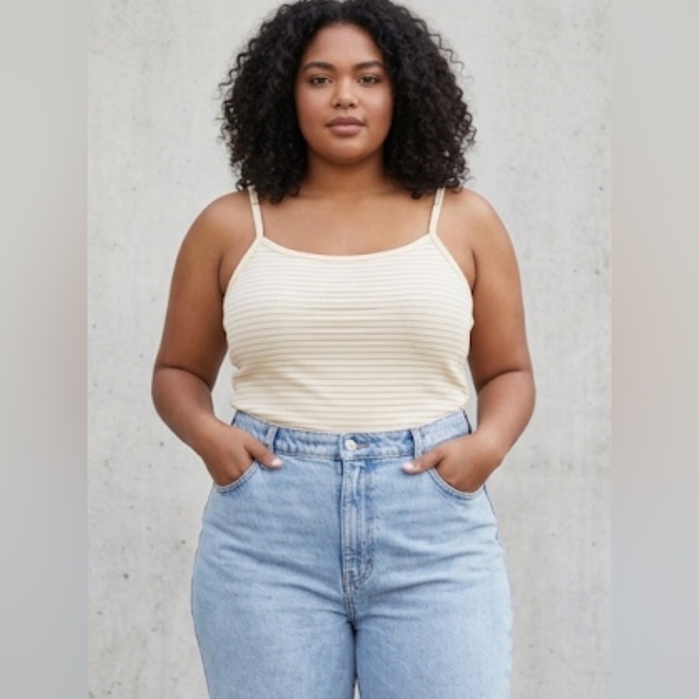 Cream camisole top | size xxl